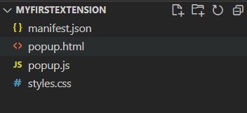 chrome extension project structure