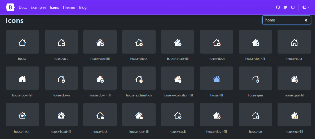 Bootstrap Icons