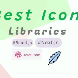 Best icon libraries react nextjs